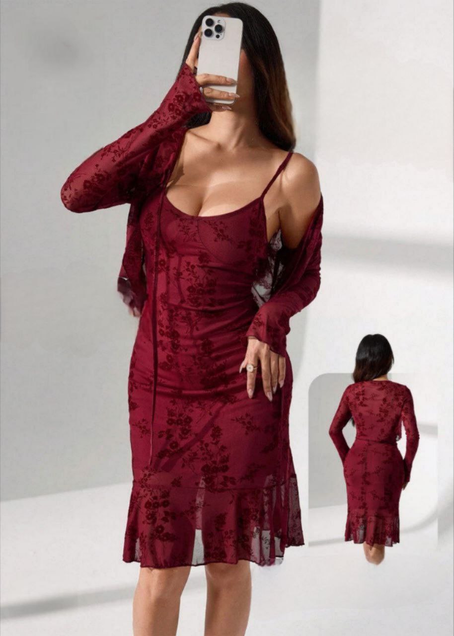 Short Lingerie with Robe