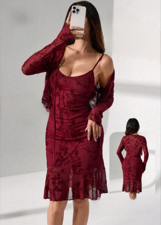 Short Lingerie with Robe