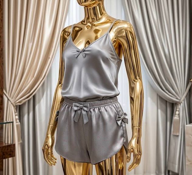 Pajama Short Silk