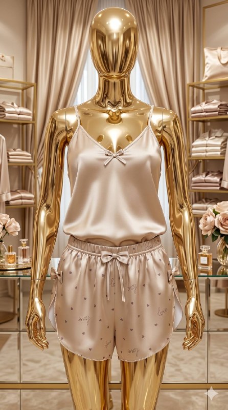 Pajama Short  Silk