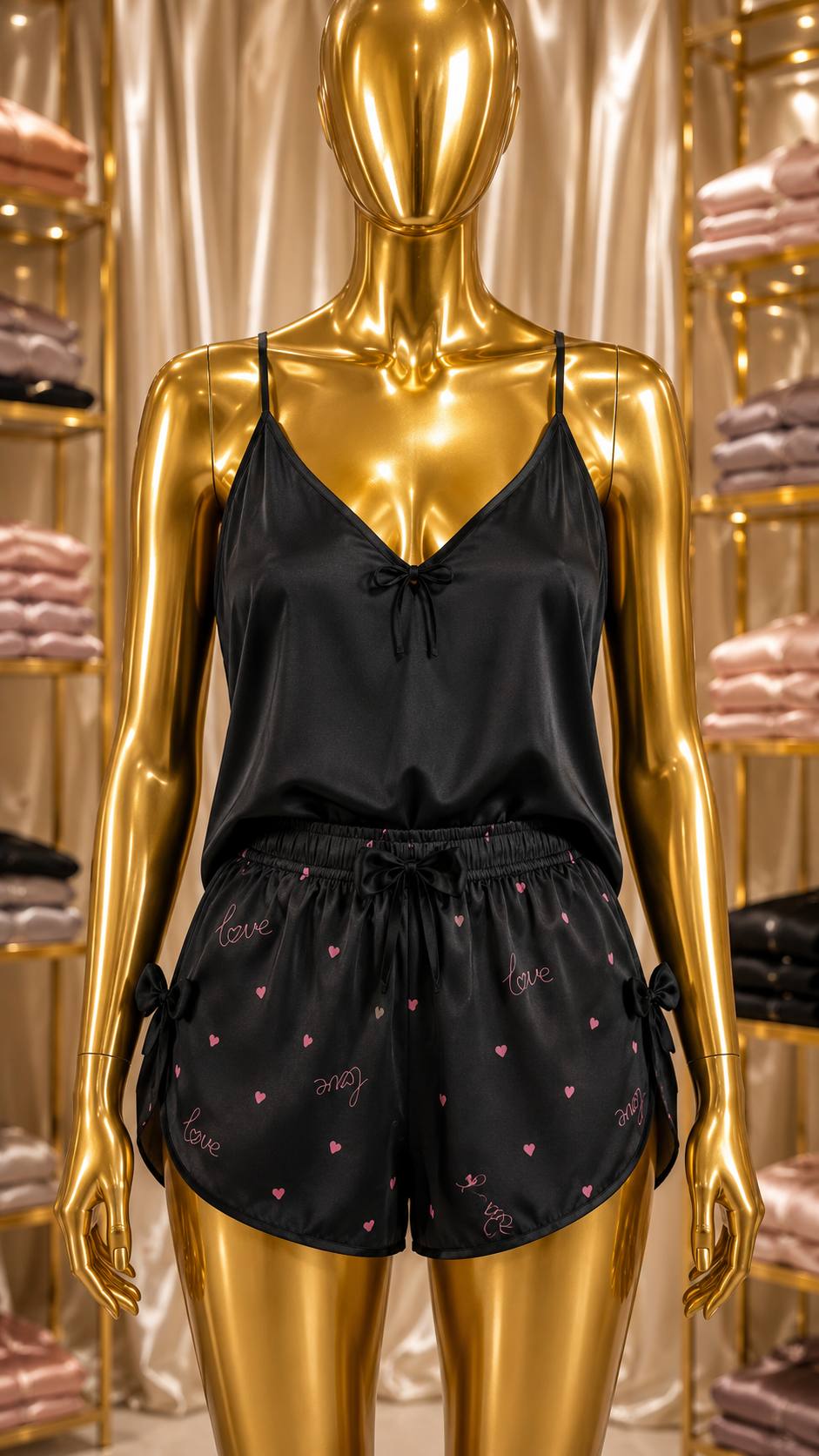 Pajama Short  Silk