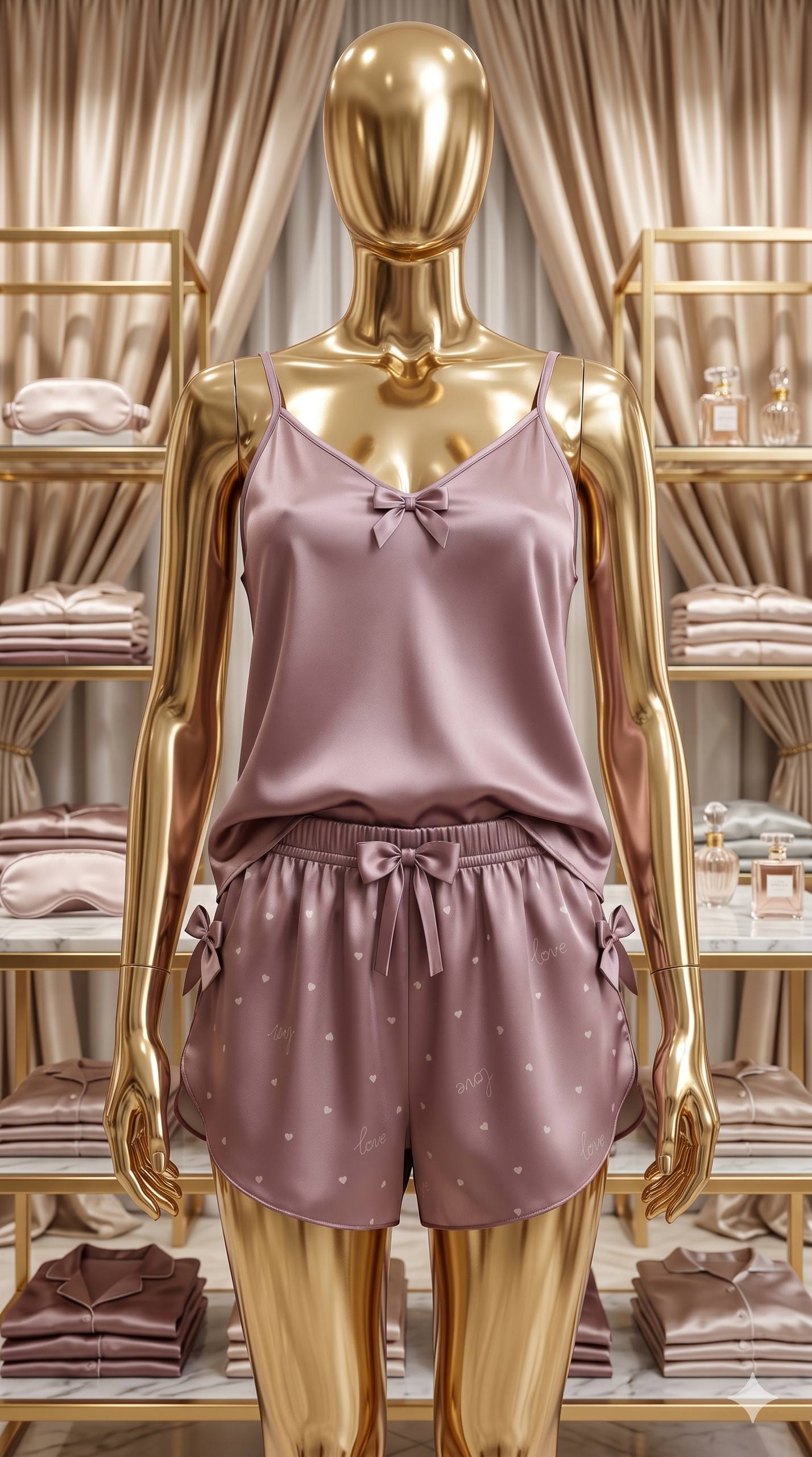 Pajama Short  Silk
