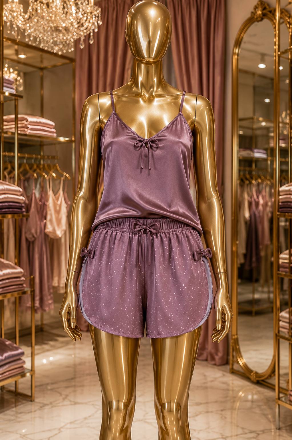 Pajama Short Silk