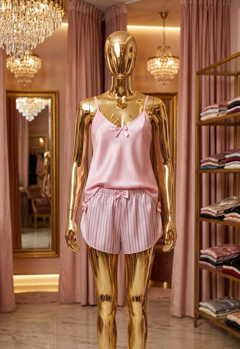 Pajama Short Silk