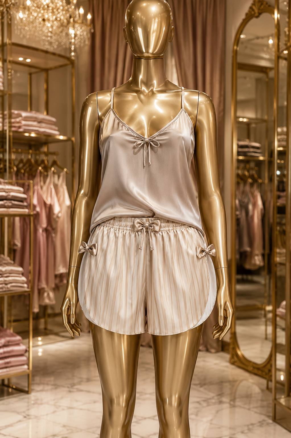 Pajama Short Silk