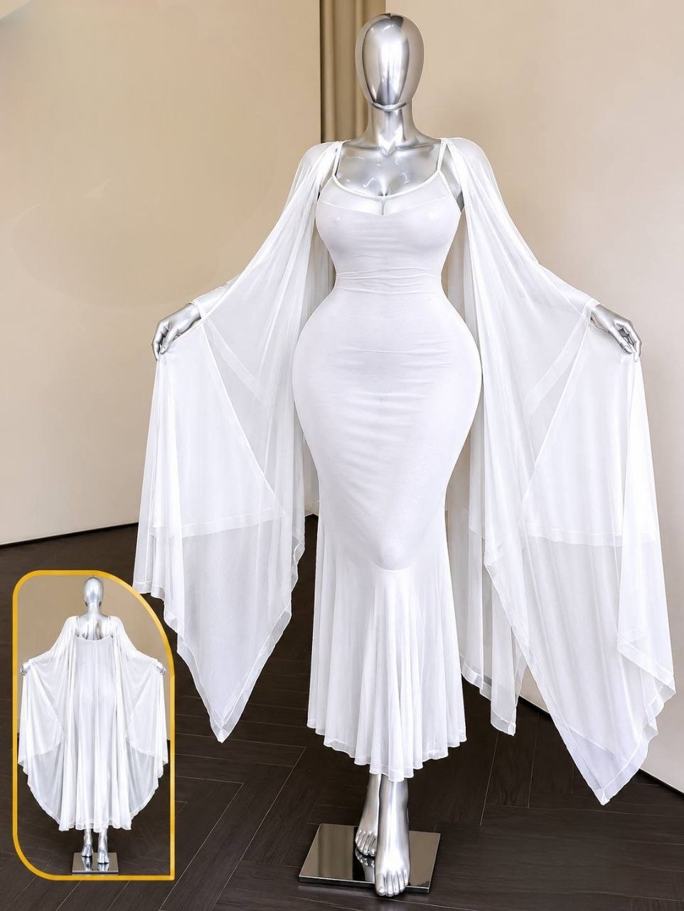 Long Lingerie with robe