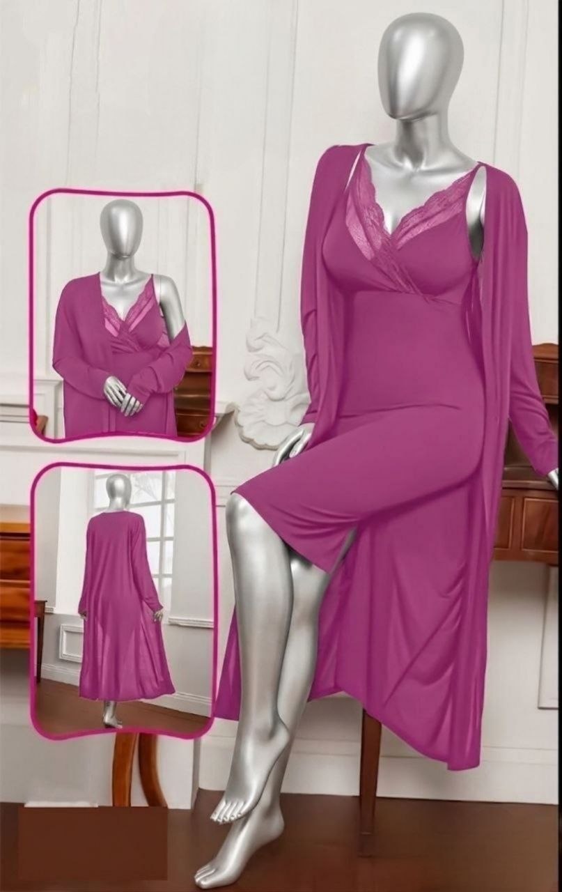 Long Lingerie with Robe
