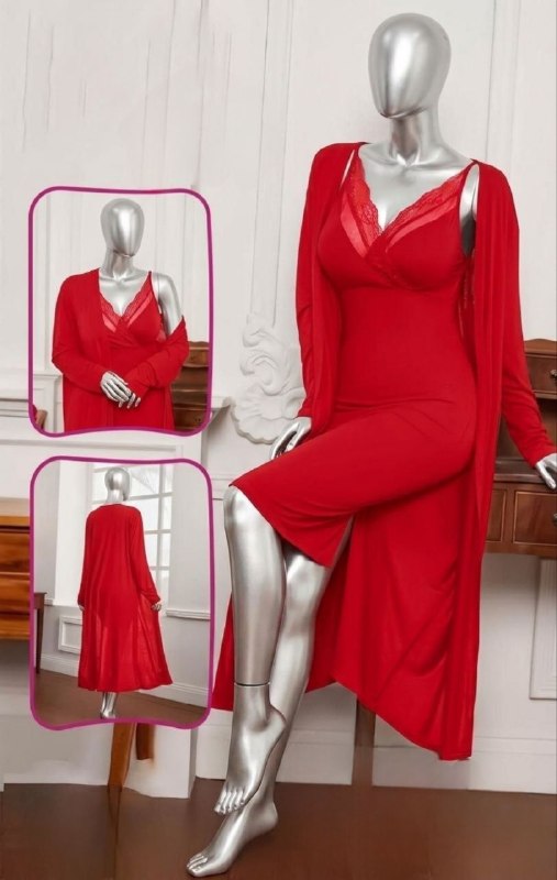 Long Lingerie with Robe