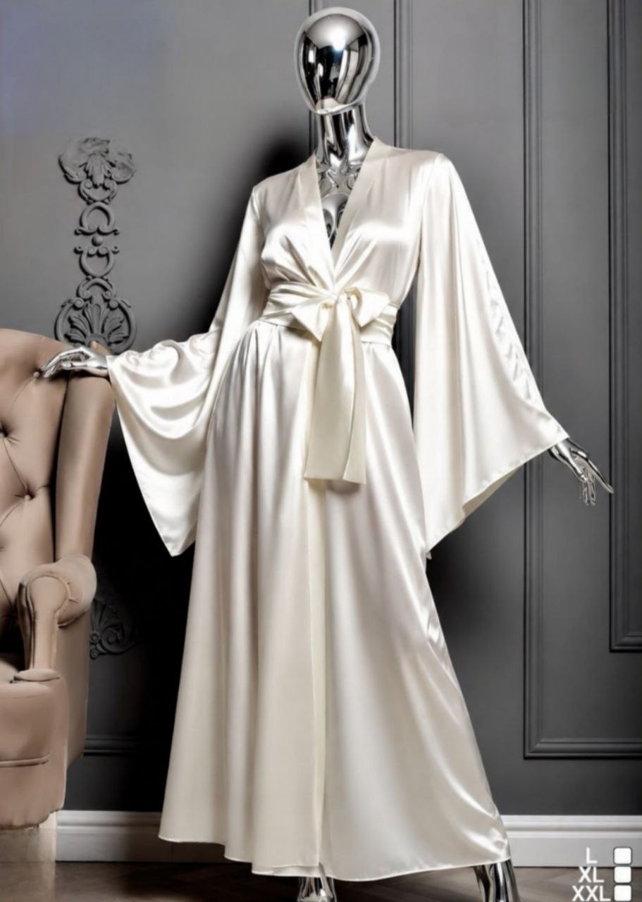 Long Silk Robe
