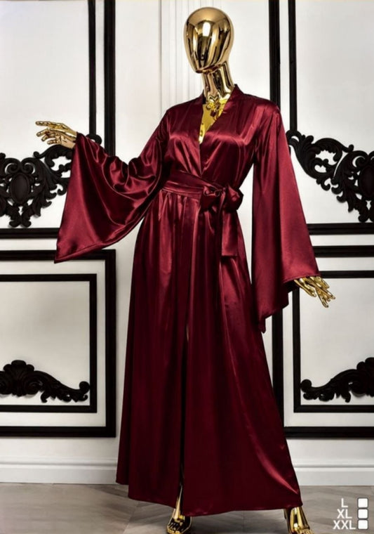 Long Silk Robe