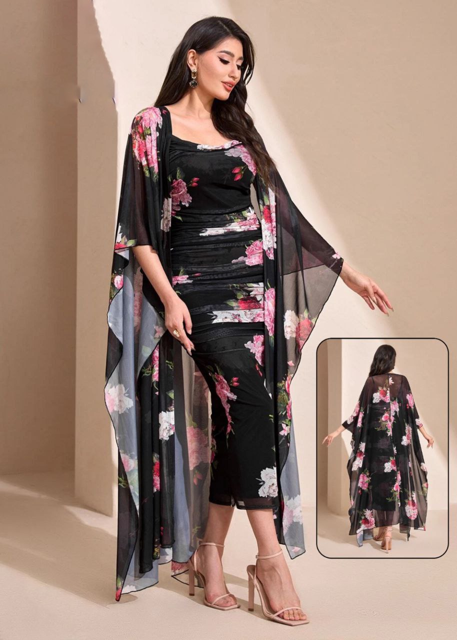 robe& long lingere