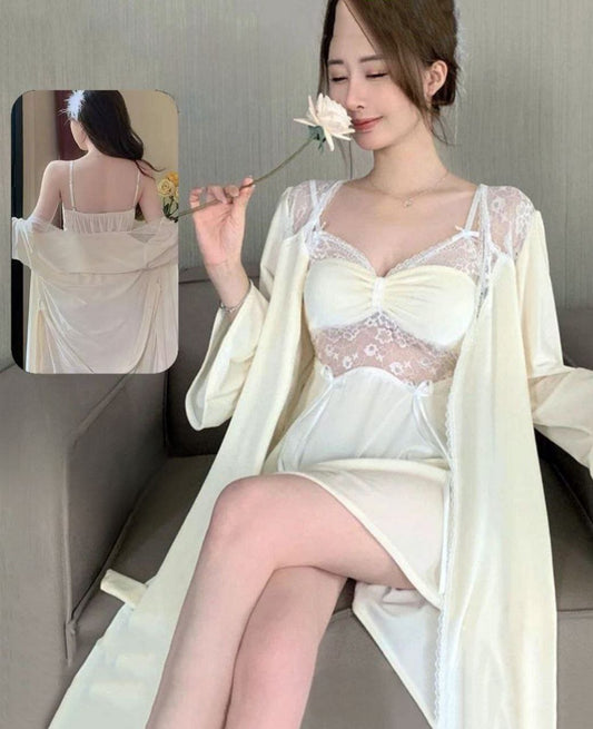 Short Lingerie with Robe
