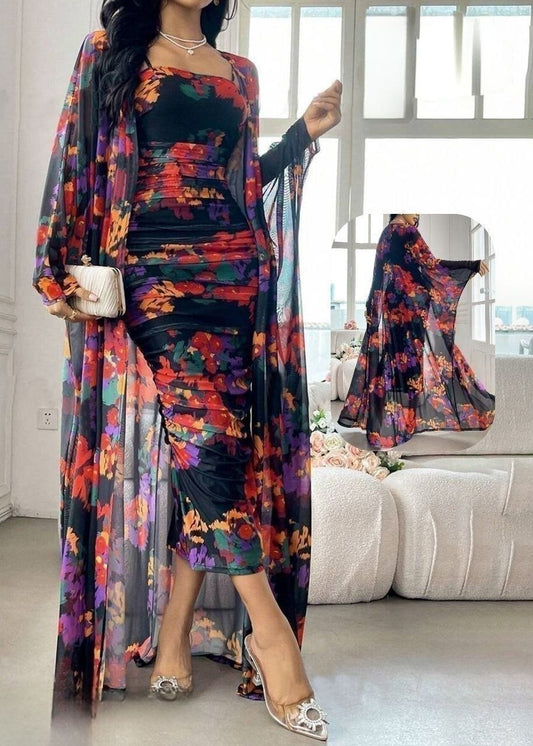 Long Lingerie With Robe