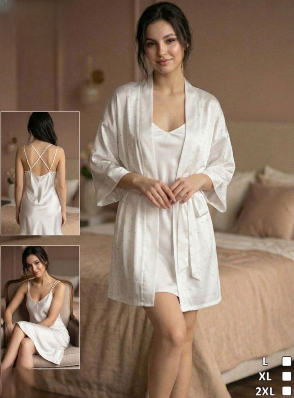 Short Lingerie Silk