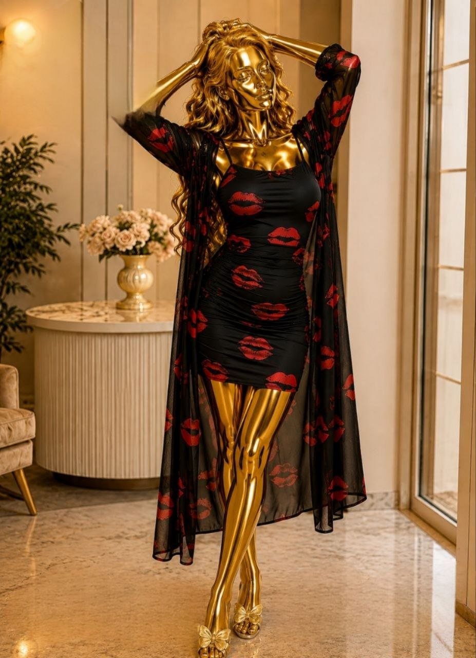 Short Lingerie with robe