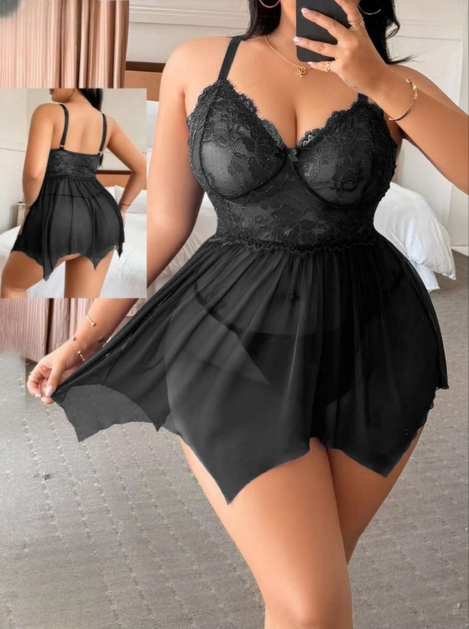 Short Lingerie big size
