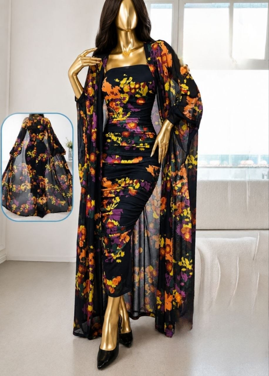 Long Lingerie With Robe