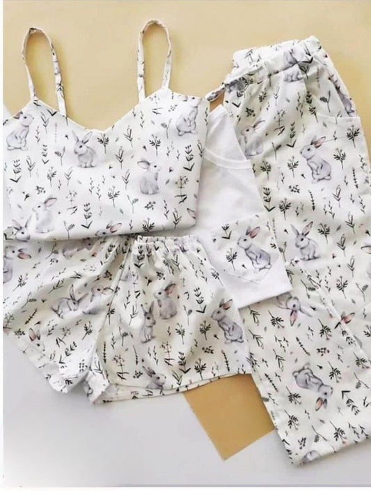 4 Pieces Pajama Summer