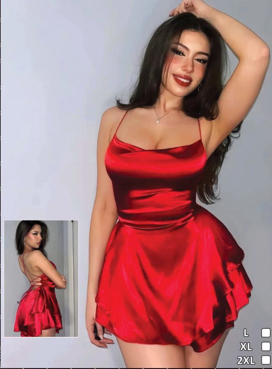 Short Silk Lingerie
