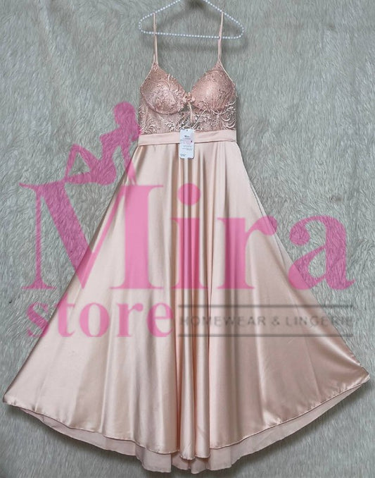 Long Silk Lingerie