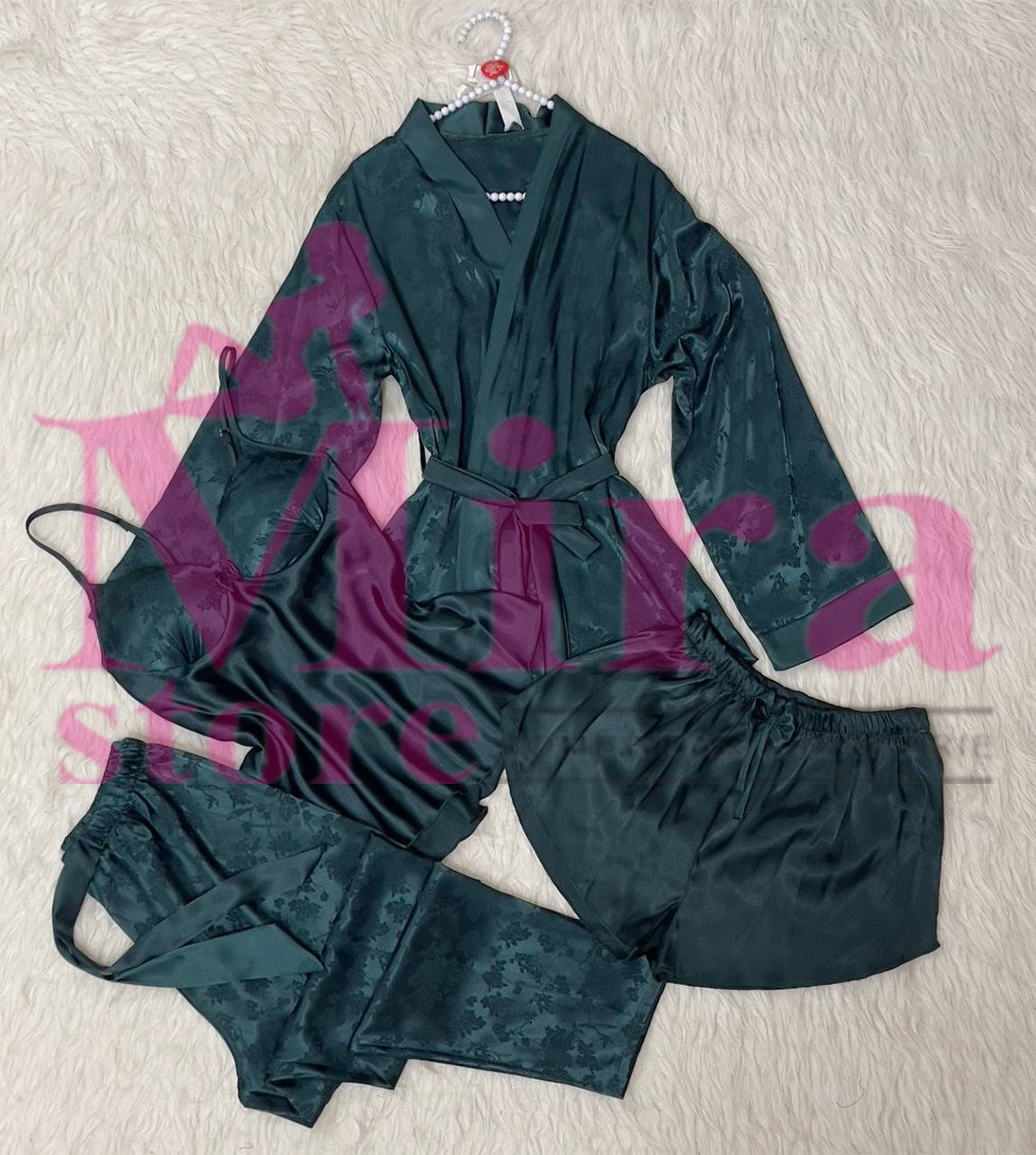 4 pieces Pajama Silk