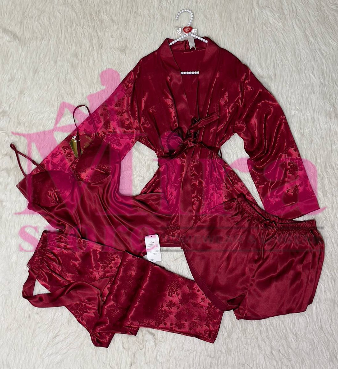 4 pieces Pajama Silk