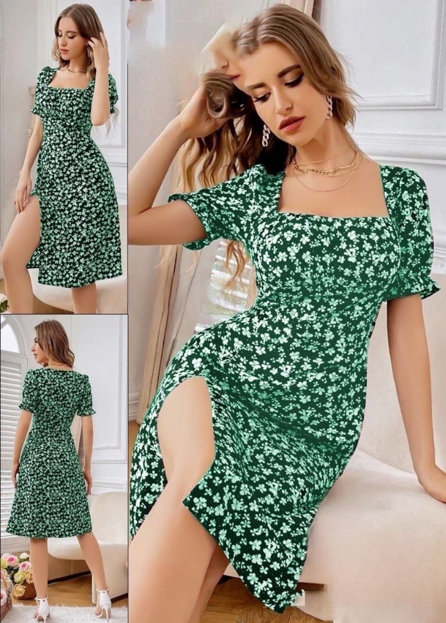 Short Floral Dress