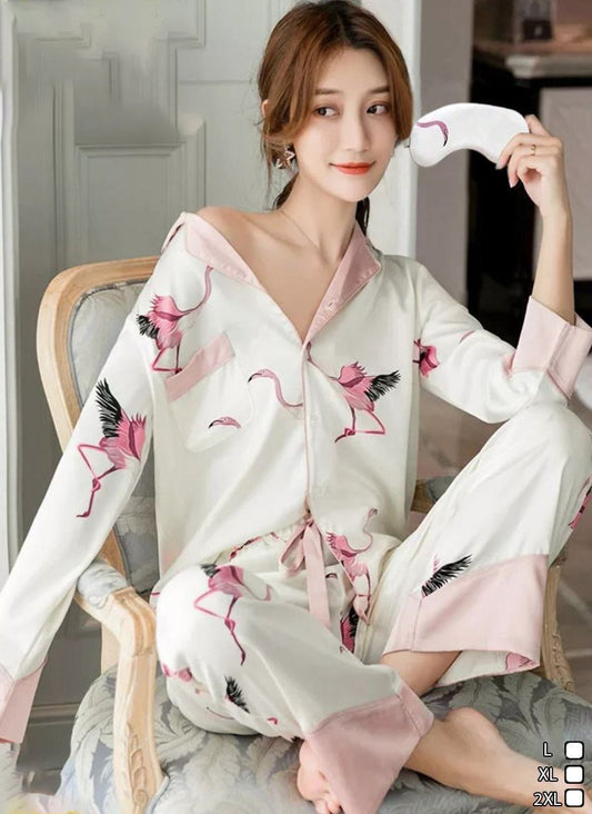 Pajama Silk Long Sleeve