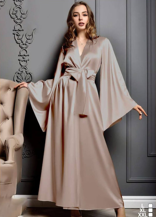 Long Silk Robe
