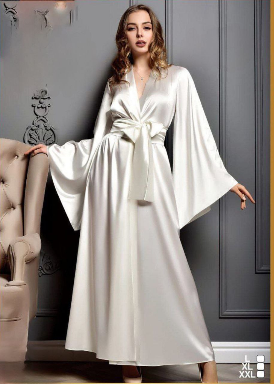 Long Silk Robe