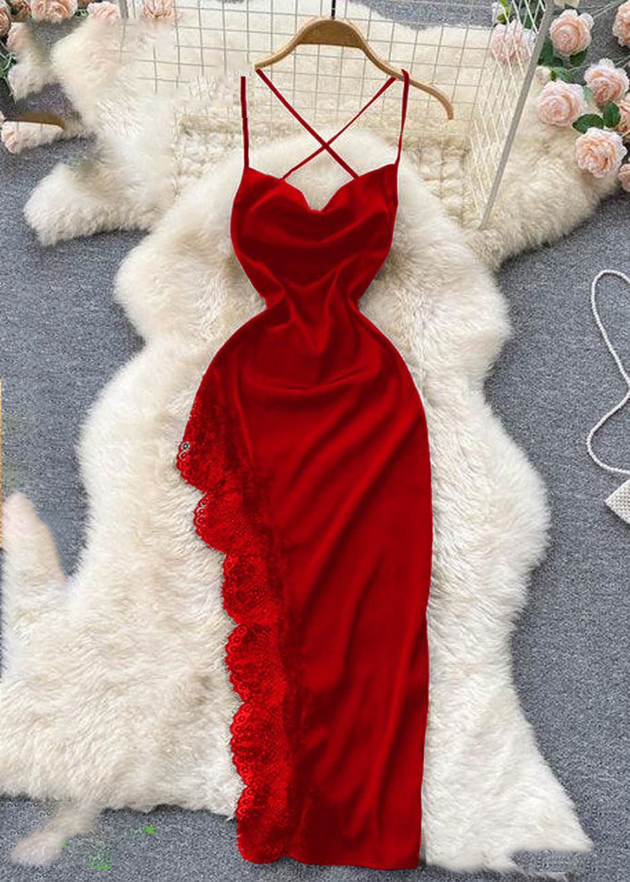 Long Silk Lingerie