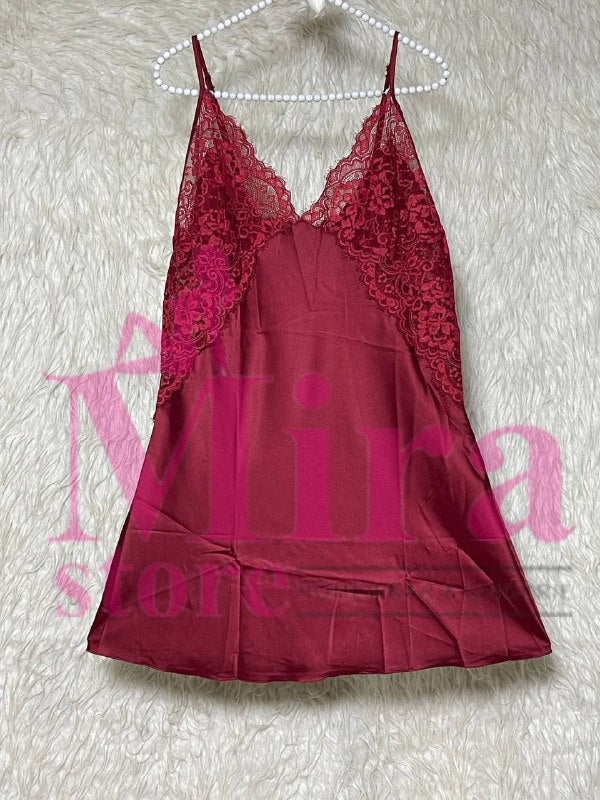 Short Silk Lingerie