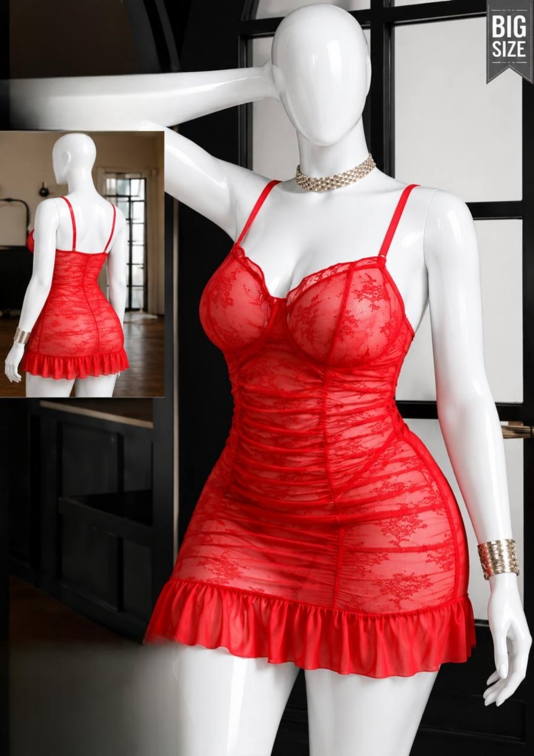 Short Lingerie Big Size