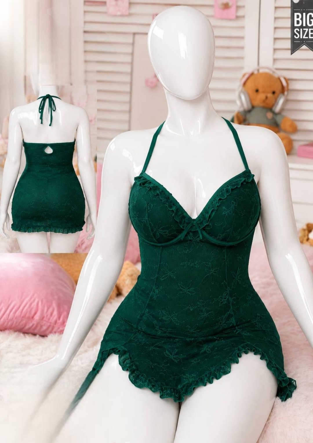 Short Lingerie Big Size