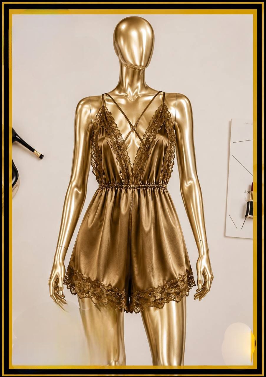 Short Lingerie Silk