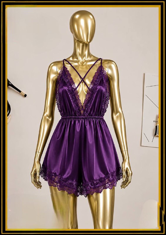 Short Lingerie Silk