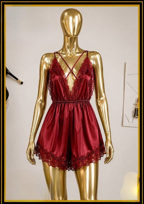 Short Lingerie Silk