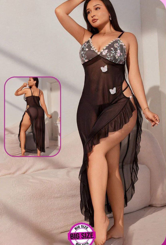 Long Lingerie Big Size