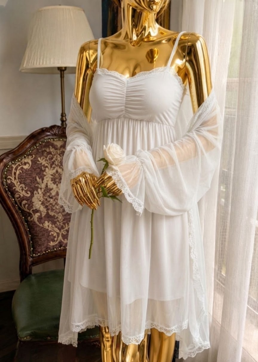 Short Lingerie with robe