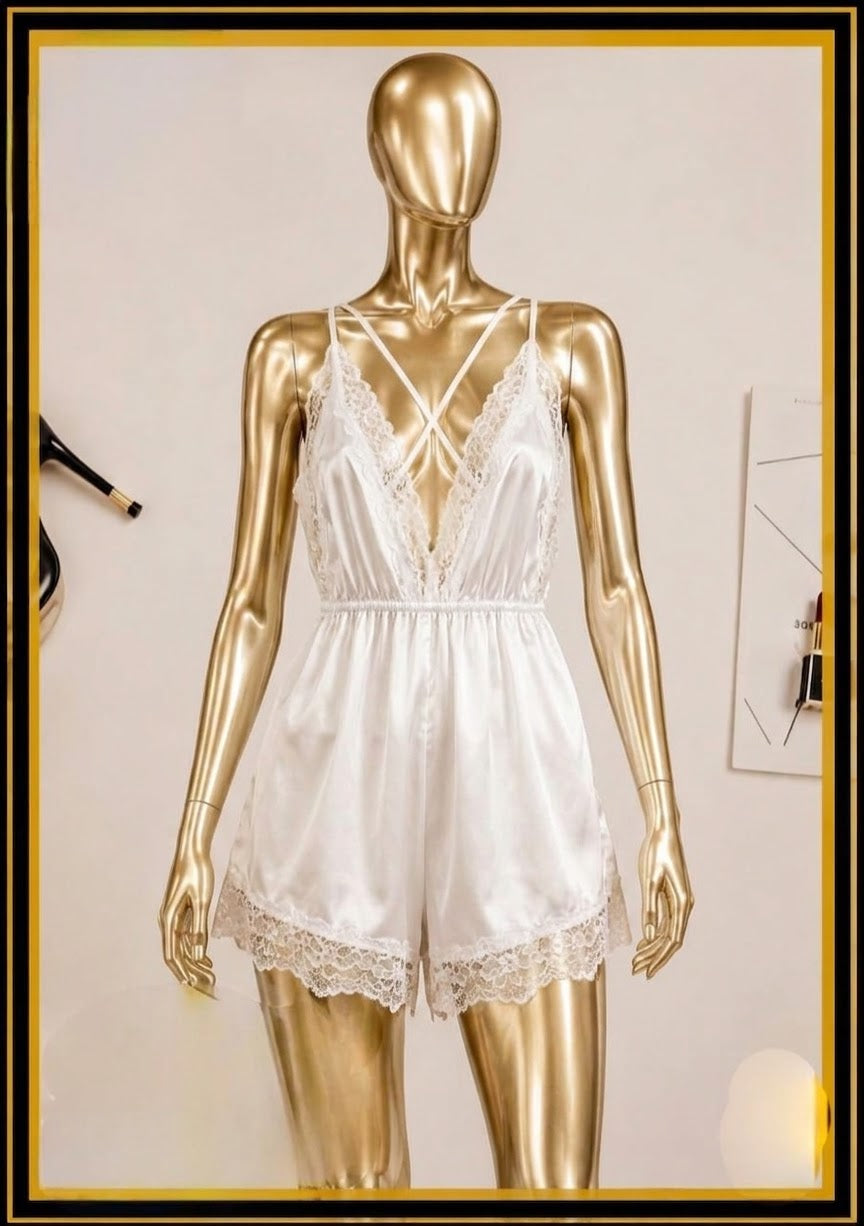 Short Lingerie Silk